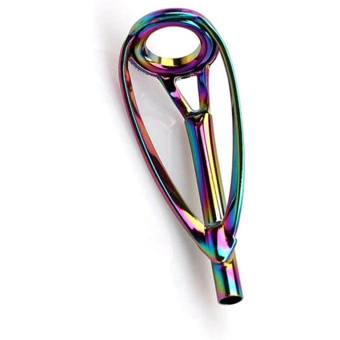 5 stuks Hengeltopogen Reparatieset DIY RVS Frames Keramische Ring Spinning Casting Hengel Tackle Tool 3.8
