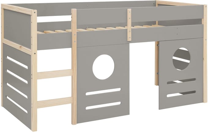 Square-Line-Sides - Windows - Grijs Grenen