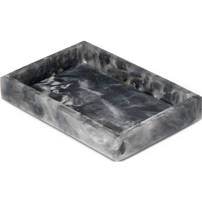 Ferm Living Mist Dienblad - charcoal - 10 x 15 cm