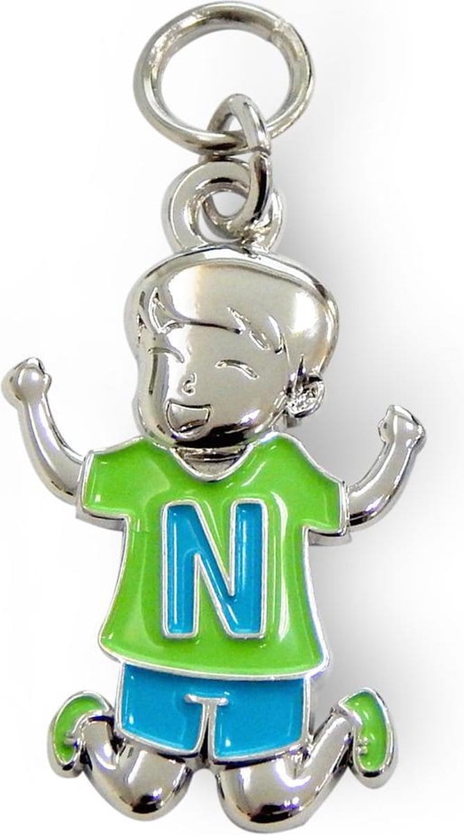 Bedeltje - N - Jongen - Charms for you