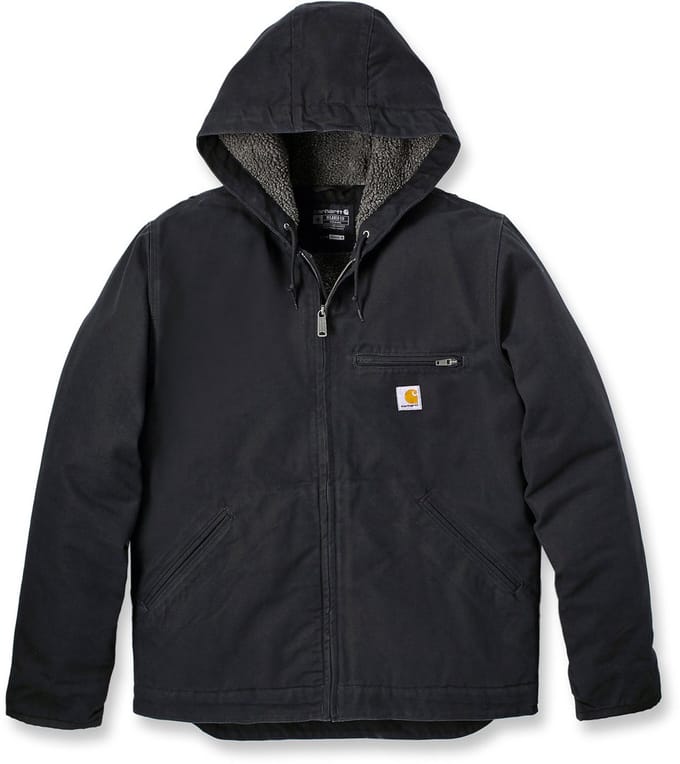 Carhartt Relaxed Fit Washed Duck Sherpa Lined Jasje -