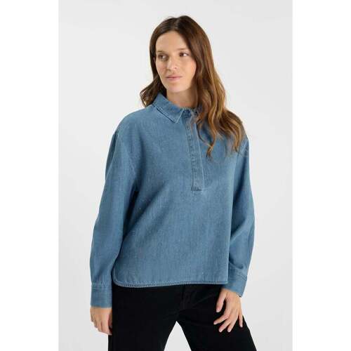 Overhemd Le Temps des Cerises Denim top van ALBERTA