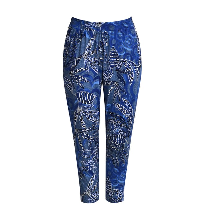 Dames geprinte jersey broek Mat Fashion