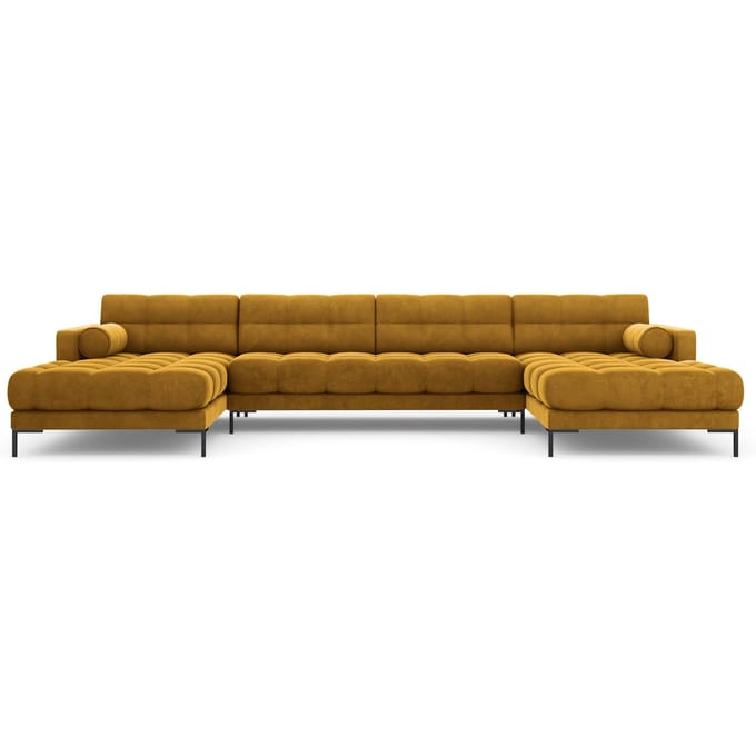 U-hoekbank Bali velvet | Cosmopolitan Design