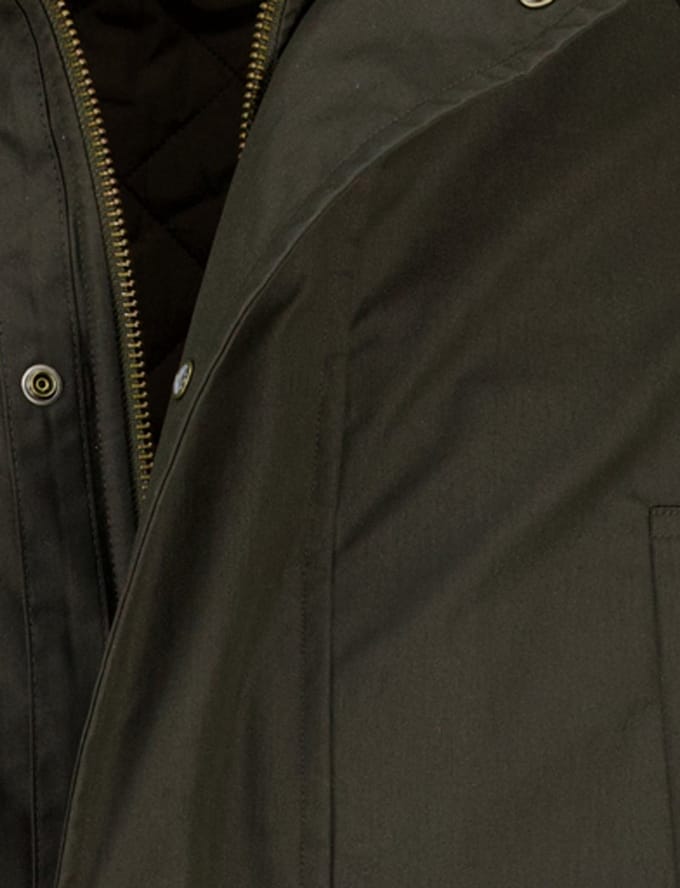 Gant winterjas groen