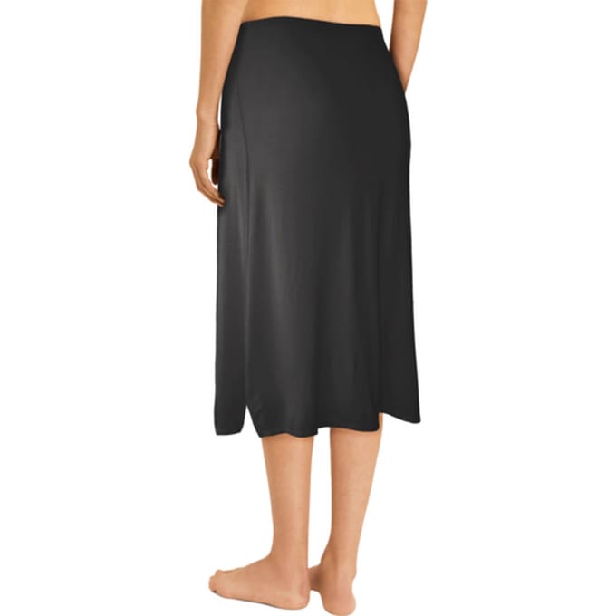 Set van 2 - Bamboe Onderrok 3/4 70CM GBTW-815-Black Maat-S/M