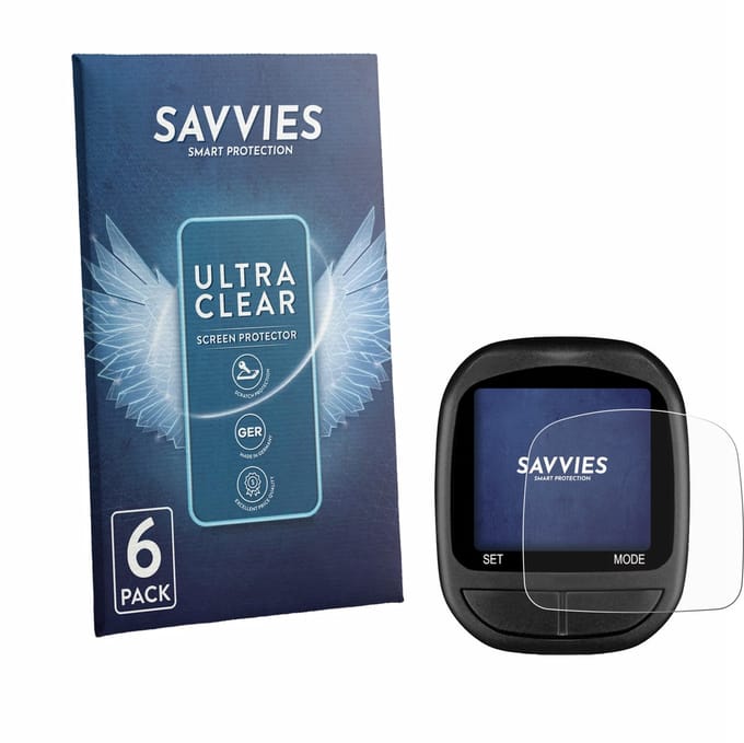 Savvies - Screenprotector voor Joycune Joy-587 - Folie Beschermfolie transparant 6 Stuks