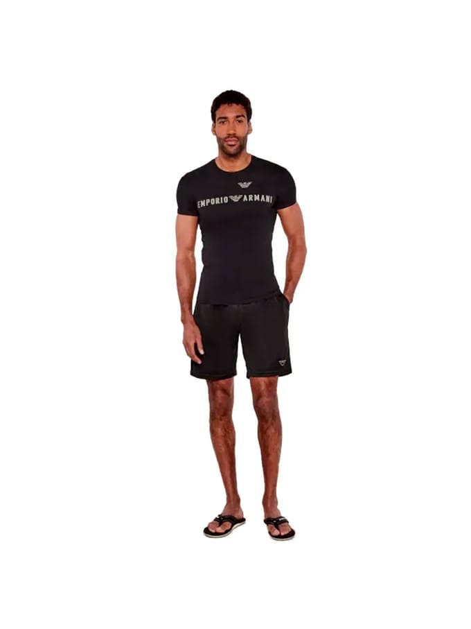 Emporio Armani Heren T-shirt Gesprochenen Adler