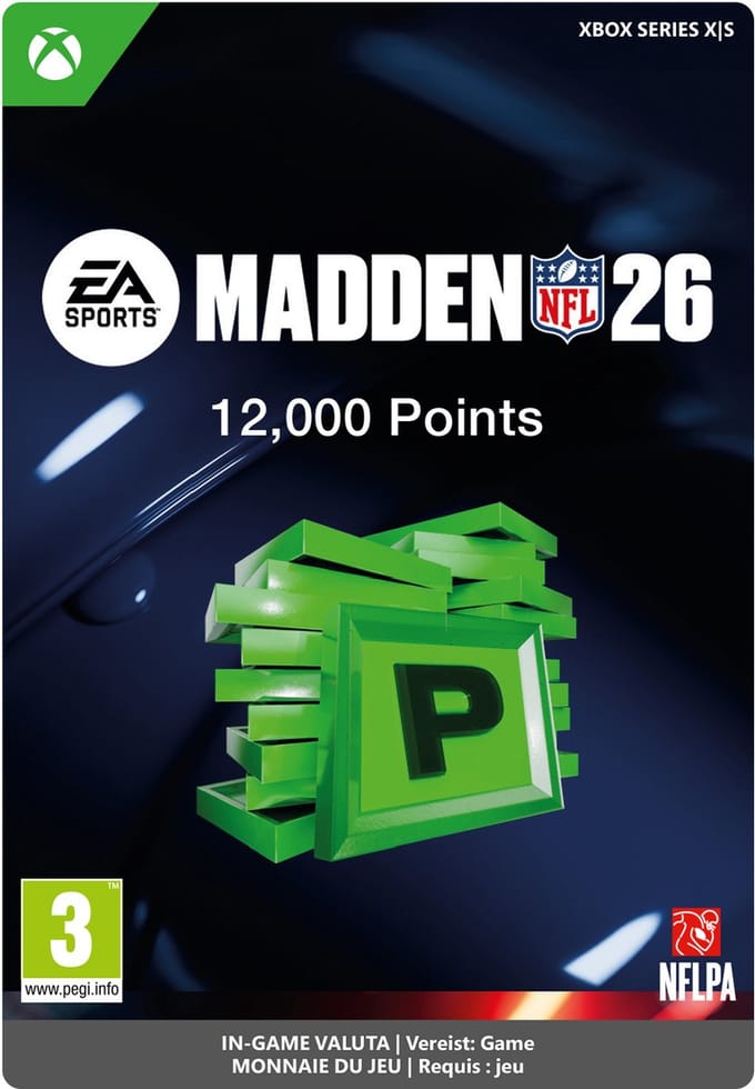 Madden NFL 26: 12000 MUT Points - Xbox Series X|S - Download