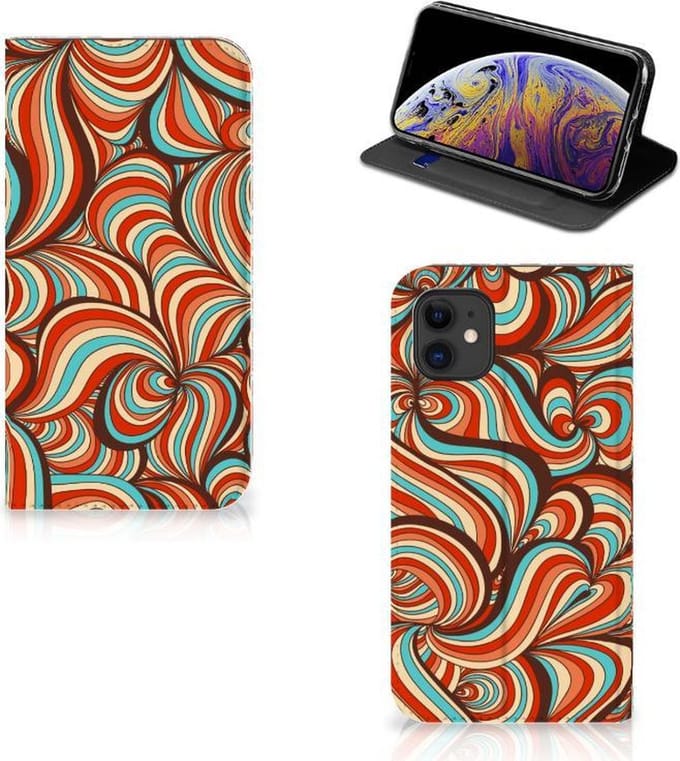 Apple iPhone 11 Bookcase Retro