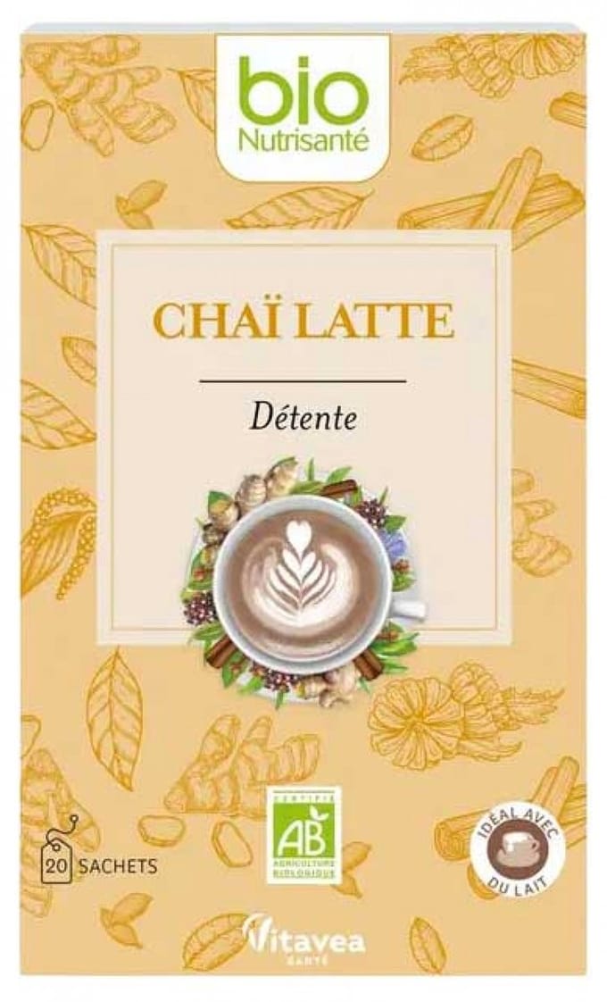 Vitavea Chaï Latte Bio 20 Sachets