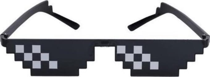 Thug Life 8 bits pixel bril - Deal with it - 1 Stuk