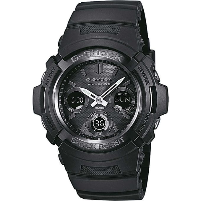 Casio G-Shock AWG-M100B-1AER Herenhorloge 46 mm - Zwart