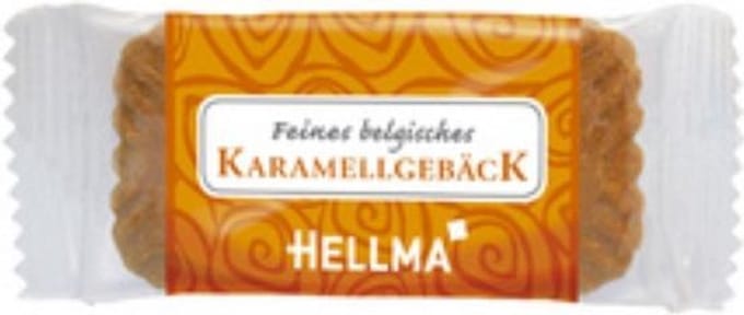 HELLMA fijn Belgisch caramelkoekje, in doos