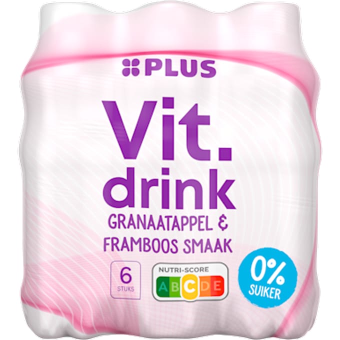 Vitamin drink granaatappel & framboos