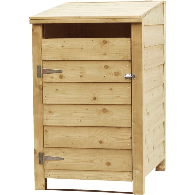 Intergard Kliko ombouw container ombouw klikoberging klikokast containerberging 1 container enkel dicht 129x80X91cm