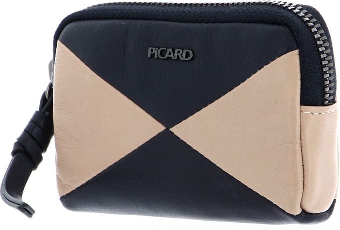 PICARD Leren sleutelgeval Harlekin 1 Key Case Ocean - Kombi veelkleurig