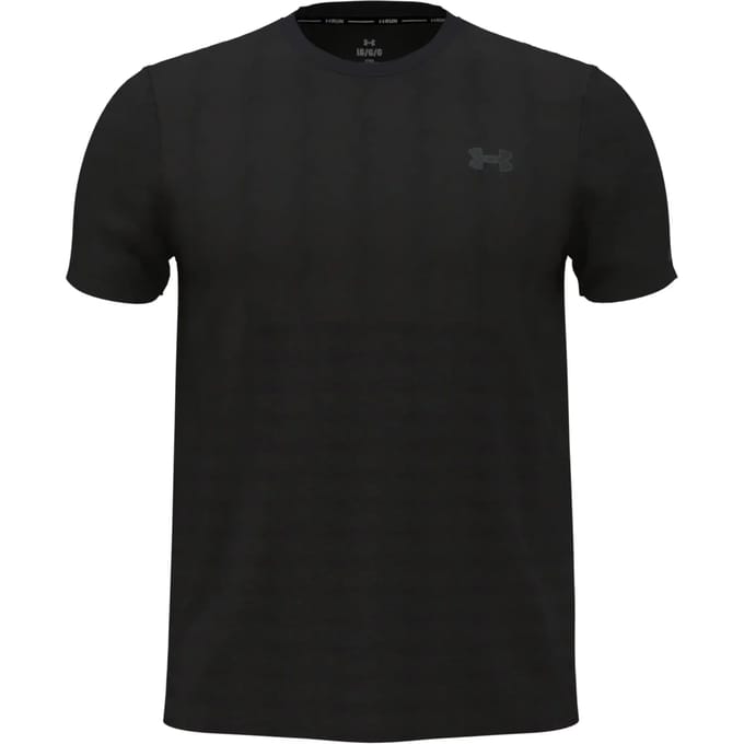 Under Armour Seamless Stride Hardloopshirt Heren-Zwart