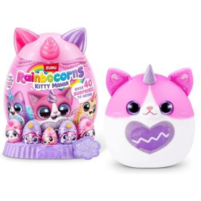 ZURU Rainbocorns Eggzania Kitty Mania Verrassingsei