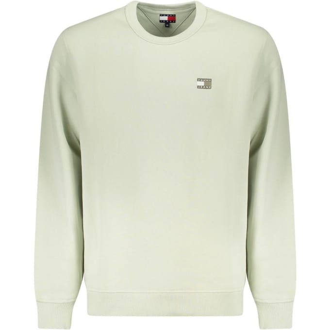 Tommy Hilfiger Verde Katoenen Heren Sweatshirt