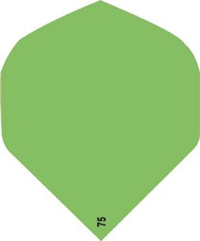 ABC Darts - Dart Flights Light75 Groen - 10 sets (30 stuk)