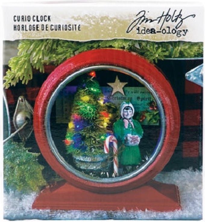 Idea-ology Tim Holtz - Curio Clock Christmas (TH94282)