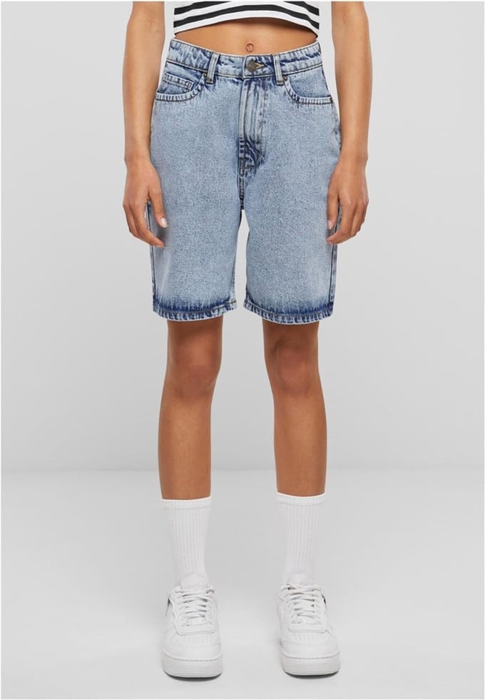 Urban Classics - 90‘s Bermuda Korte broek - Taille, 36 inch - Blauw