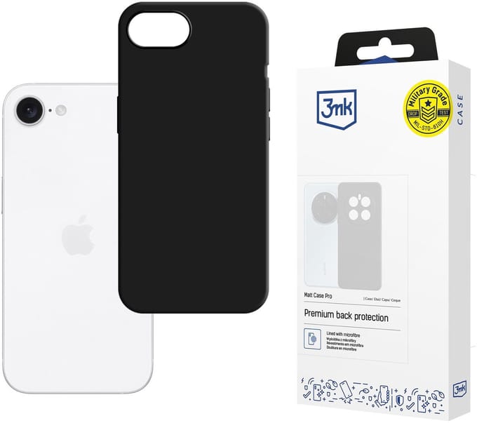 Apple iPhone 16E - 3mk Matt Case Pro