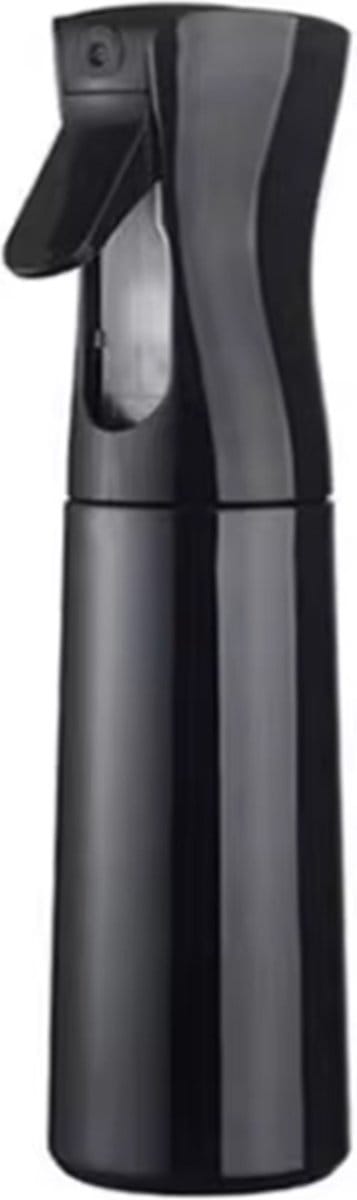 Waterspuit zwart - waterverstuiver mist verstuiver haar kappersspuit - 500 ml