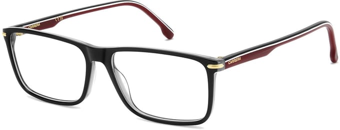 Carrera CARRERA 382 Black red 57/15/150 MAN Brilmonturen