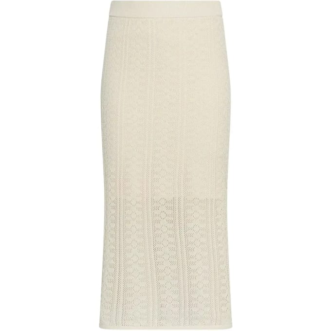 MSCH Copenhagen Mschcelestina Hw Skirt Rokken Dames - Creme - Maat M/L