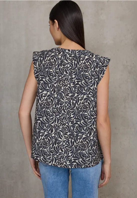 Blousetop met ruches