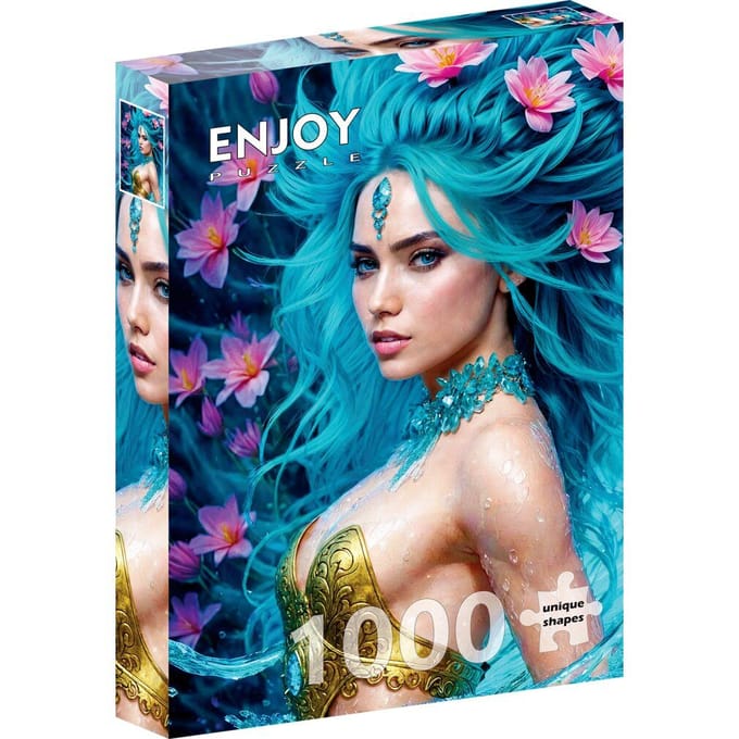 Enjoy Puzzle legpuzzel water element 1000 stukjes kleurrijk.