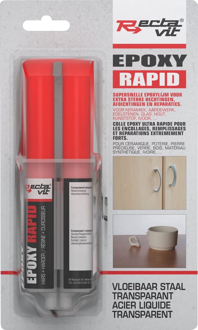 Rectavit - Epoxy Rapid Spuit - 24 ml
