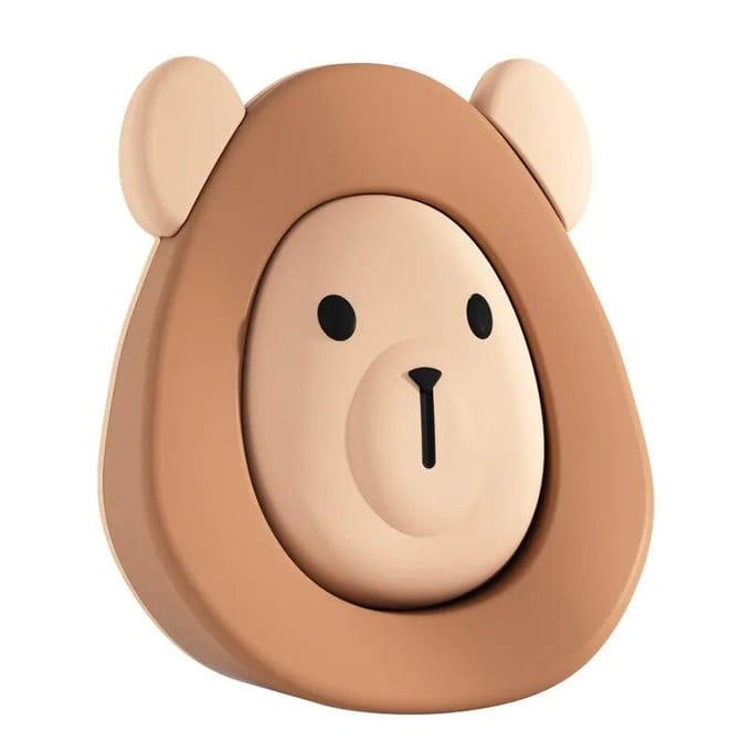 Butée de porte de sécurité en Silicone, bloc arrière de porte anti-collision fixe, bloc Anti-collision fixe, cale de porte marron
