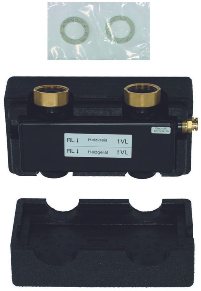Vaillant Hydraulische Wissel WH 40 horizontale installatie onder apparaat, 0020248932