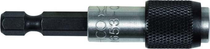 BAHCO type KM653-QR 14mm bithouder met permanente magneet en snelontspanner