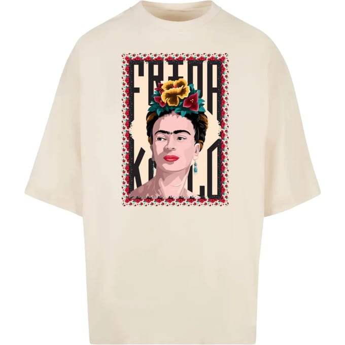 T-shirt Merchcode Frida Kahlo - Frame one Huge