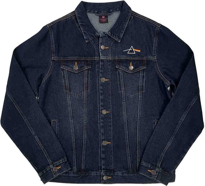 Pink Floyd - Dark Side Of The Moon Oval Jacket - S - Blauw