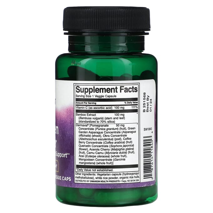 Vegan Collageen Booster, 60 Plantaardige Capsules