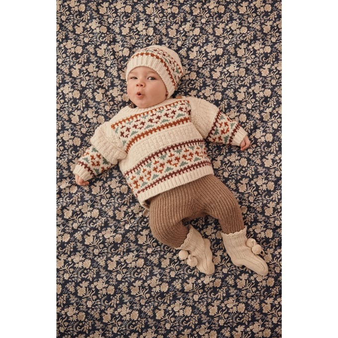 Louise Misha Jumper Cosmo Cream Größe: 18M | Strickjacken Outlet | kids | Weiß