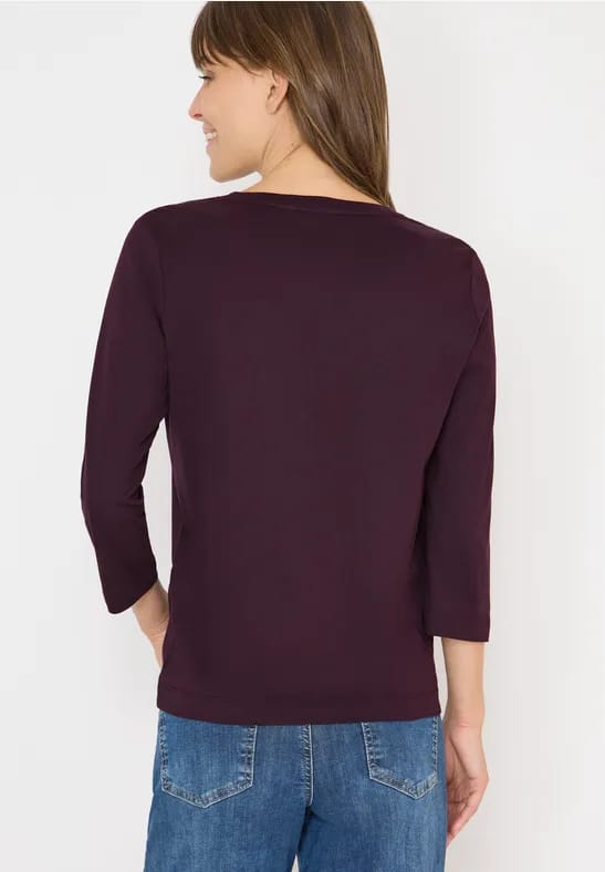 Shirt met glitter tekst