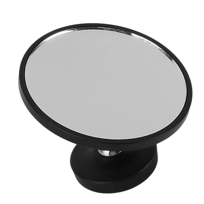 Machine à café Miroir Magnétique avec Base Rotative à 360 degrés Alliage d'Aluminium Rotules Doubles Débit de Café noir