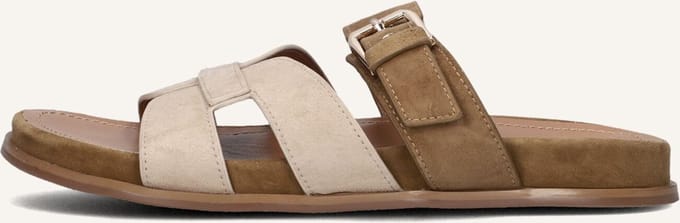 STEFANO LAURAN 89863 1661 Slippers - Dames - Bruin - Maat 39