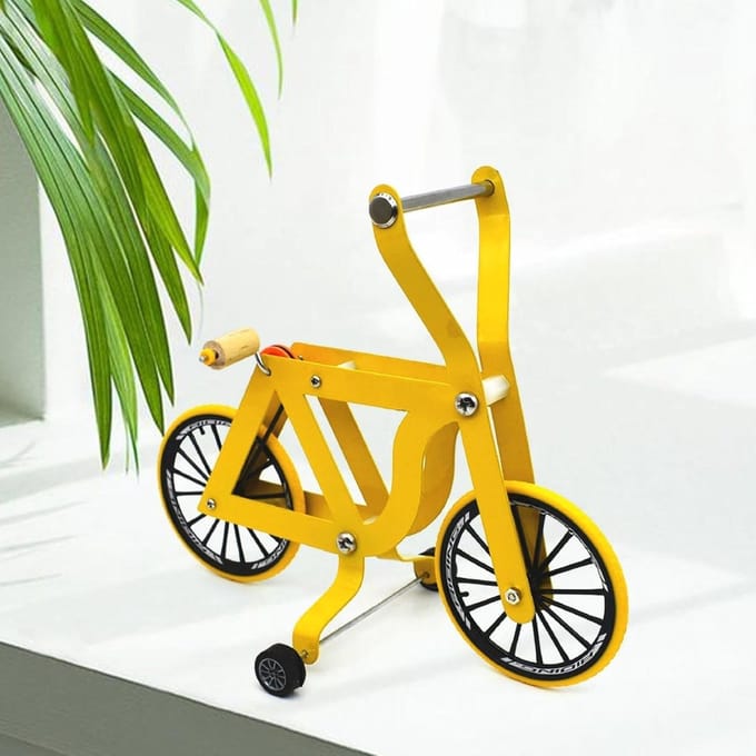 Vogel Trainingsfiets - Speelgoed Papegaai - Cognitieve Training - Interactief Leerontwerp - L-maat - Niet gespecificeerd
