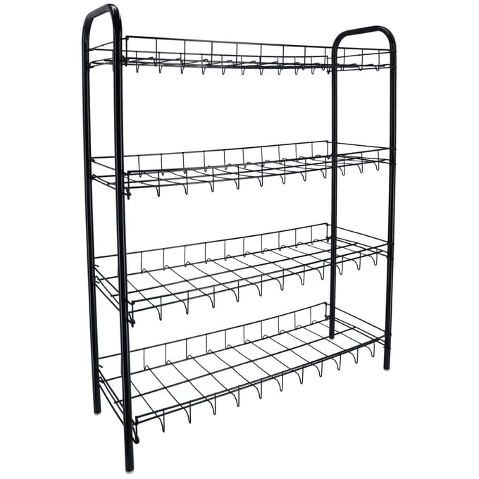 Metaltex - Schoenenrek - 4-laags - Shoe - 4 - zwart