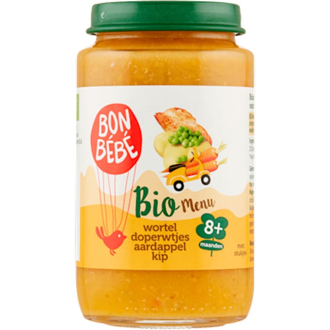 Bio M0816 wortel doperwtjes aardappel