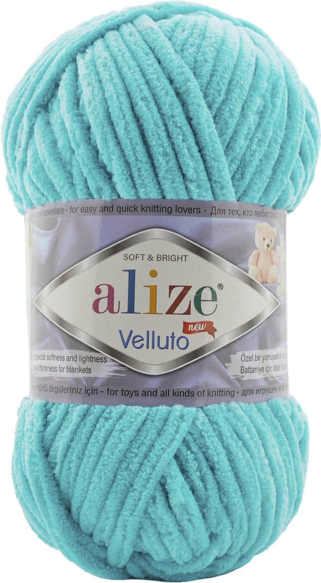 Alize Velluto Wol - Zacht garen voor baby's en textiel - 100% Micropolyester