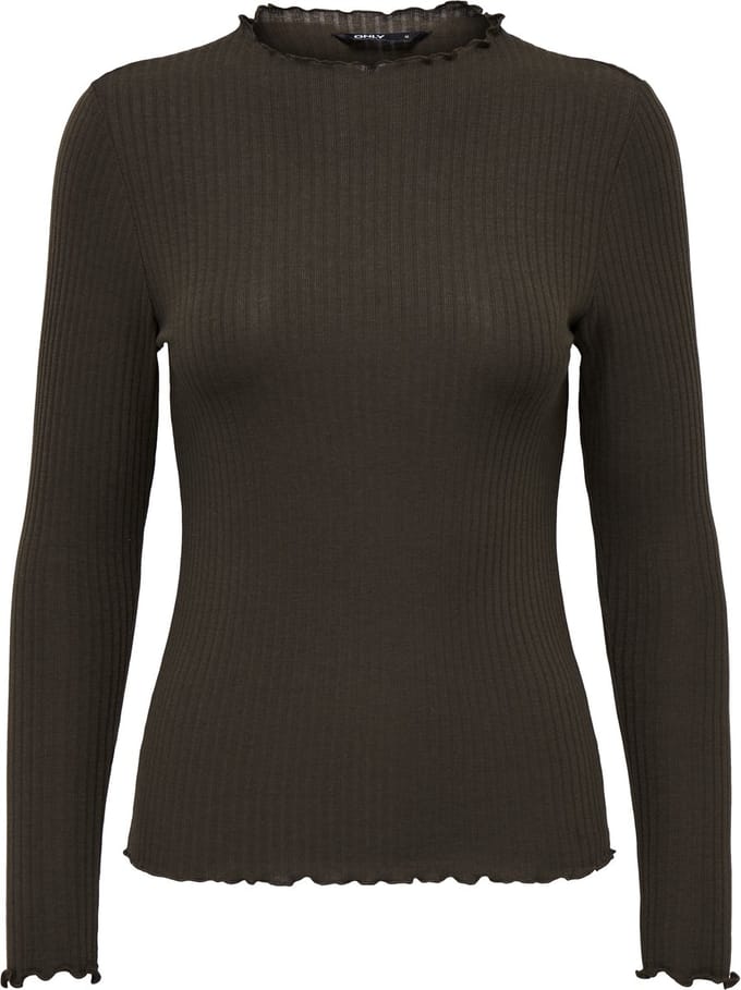 ONLY - ONLEMMA L/S HIGH NECK TOP NOOS JRS - Dames - Blouses