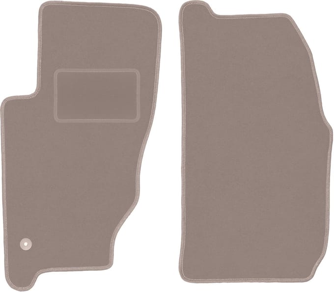 Beige voormatten voor: Jeep Cherokee Liberty KJ off-road (2002-2007)